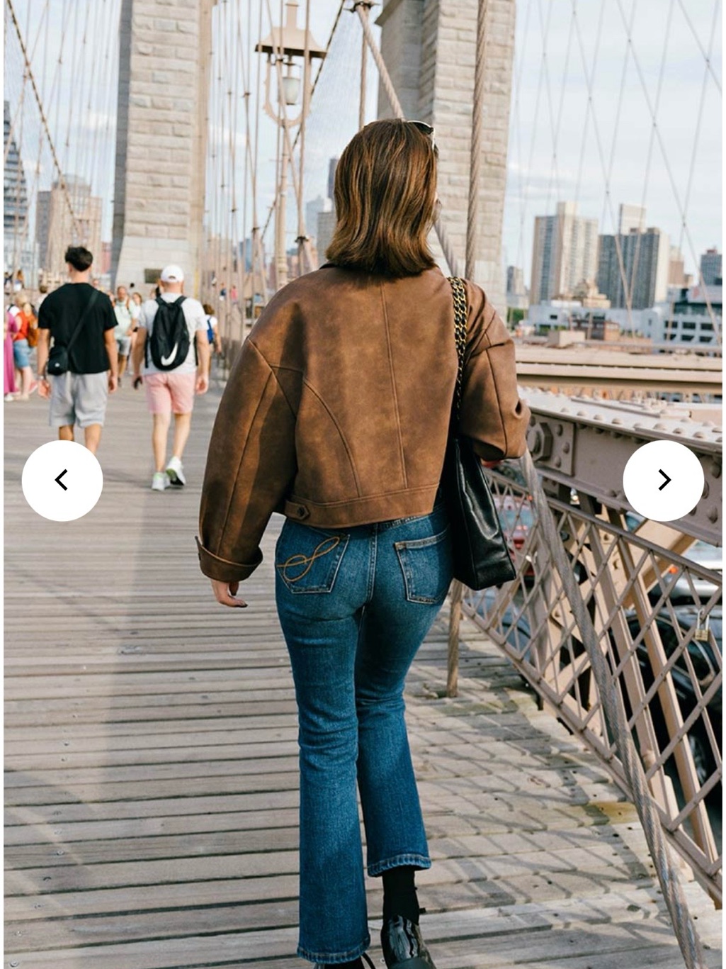 Petite Studio Nyc X Suggyl Libbey Blue Crop Flare Jeans — image 4 of 8